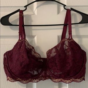 Victoria’s Secret Maroon Bra - NEW